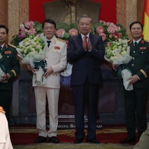 Newly-promoted General Luong Tam Quang is about to hold grand party to “return home in glory and pay respect to ancestors”